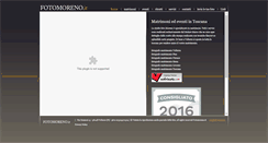 Desktop Screenshot of fotomoreno.it