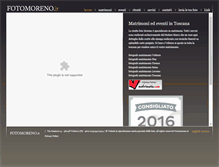 Tablet Screenshot of fotomoreno.it